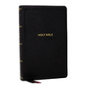 KJV Personal Size Large Print End-Of-Verse Reference Bible, Black Leathersoft, Red Letter, Comfort Print (Thumb Indexed)
