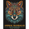 Animal Mandalas: Adult Coloring Book for Stress Relief and Relaxation