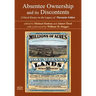 Absentee Ownership and its Discontents: Critical Essays on the Legacy of Thorstein Veblen