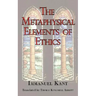 The Metaphysical Elements of Ethics
