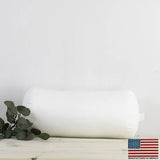 6x24 | Bolster Angel Hair Insert | Indoor Outdoor Down Alternative Hypoallergenic Pillow Insert | Quality Insert | Premium Insert by UniikPillows