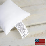 6x6 | Square Angel Hair Insert | Indoor Outdoor Down Alternative Hypoallergenic Pillow Insert | Quality Insert | Premium Insert by UniikPillows