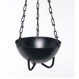 Hanging cauldron for burning smudging herbs and resins - Large by OMSutra