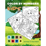 Color by Numbers for Kids: Animals In The Forest Coloring Book