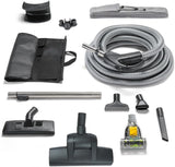 Universal Central Vacuum Hose Kit with Milti Surface Floor Tools by Prolux by Prolux Cleaners