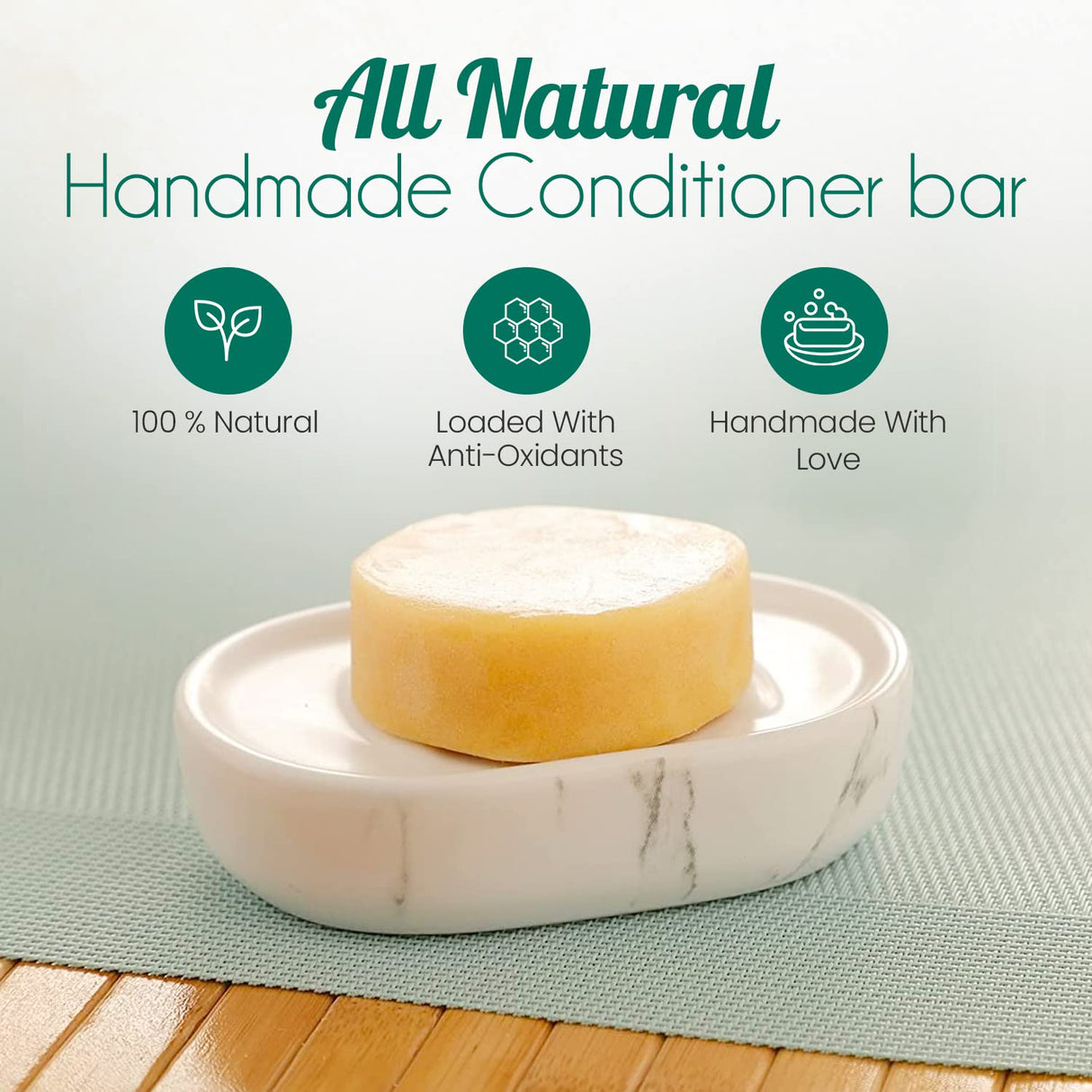 Shampoo Bar & Conditioner Bar Bundle by BeNat