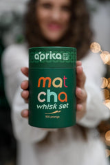 Matcha Bamboo Whisk Set by Aprika Life