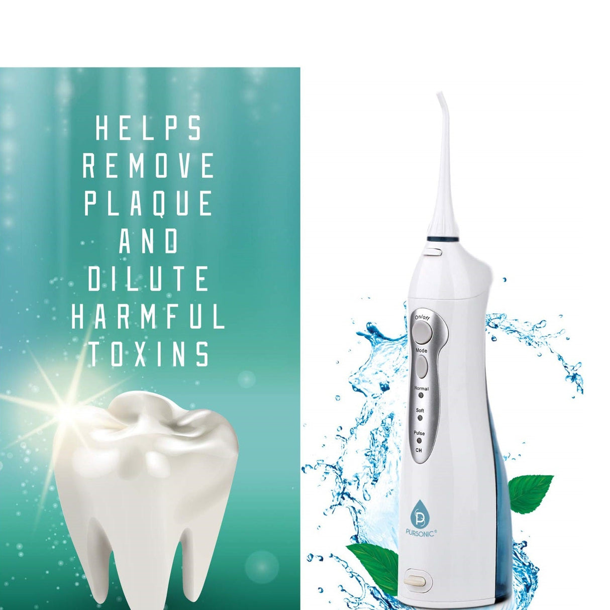 USB Rechargeable Oral Irrigator by Pursonic