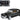1949 Mercury Black 1/24 Diecast Model Car by Motormax