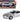 Aston Martin DB9 Coupe Silver Metallic "Timeless Legends" 1/24 Diecast Model Car by Motormax