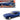 1971 Ford Mustang Sportsroof Blue 1/24 Diecast Model Car by Motormax