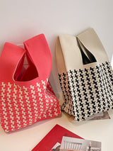 Houndstooth Bags Handbags by migunica