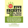 Five Secrets That Will Triple Your Profits!