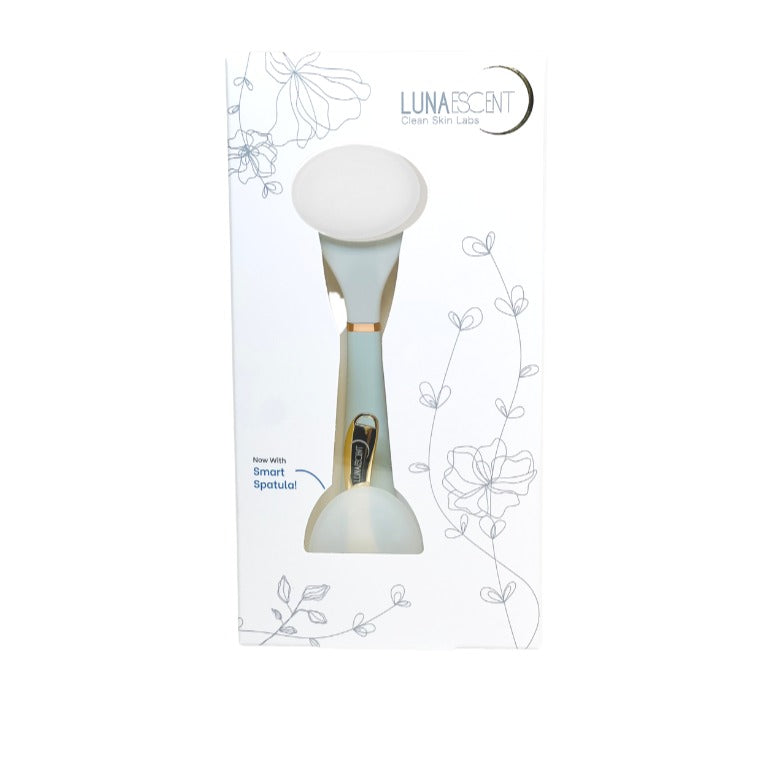 LUNAESCENT Touch-Free Skincare Applicator with Spatula by LUNAESCENT