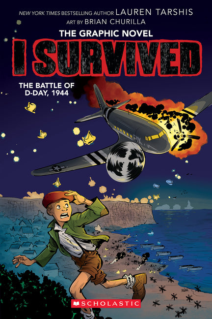 I Survived the Battle of D-Day, 1944 (I Survived Graphic Novel #9) - Paperback by Books by splitShops