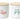 Stoneware Happy Sentiment Canister with Wood Lid (Set of 2)
