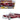 1958 Chevrolet Impala Convertible Lowrider Dark Red Metallic with Red Interior "Get Low" Series 1/24 Diecast Model Car by Motormax