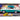 1957 Chevrolet Bel Air Lowrider Turquoise Metallic and White "Get Low" Series 1/24 Diecast Model Car by Motormax