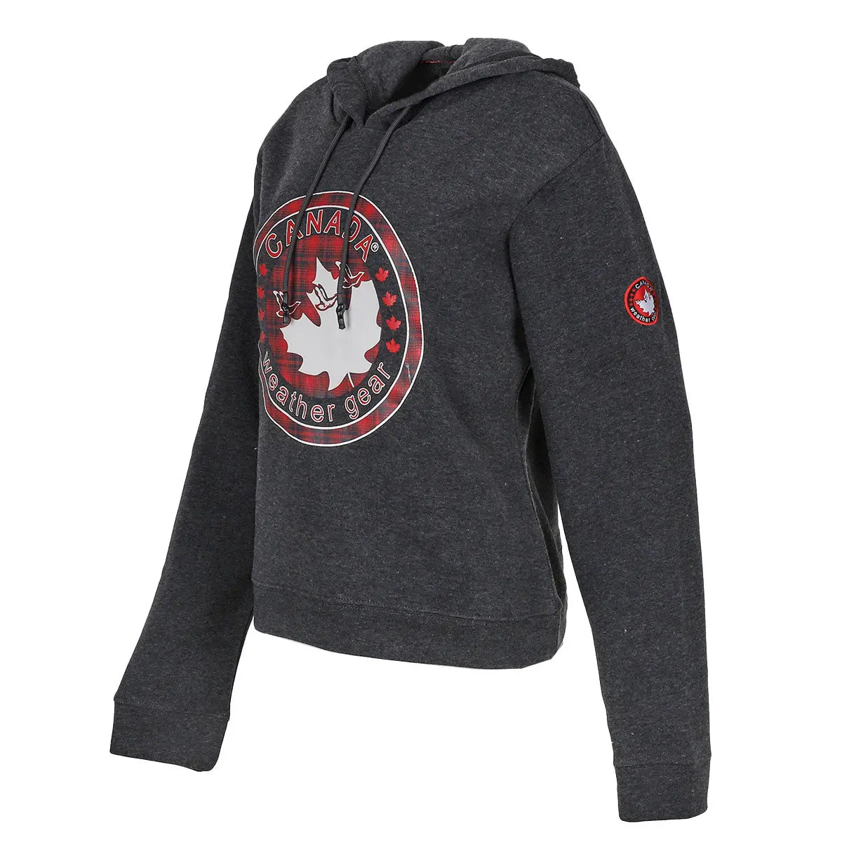 Canada Weather Gear Women's Logo Printed Fleece Hoodie by PROOZY