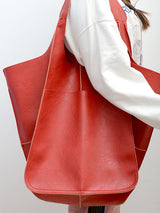 Split-Joint Tote Bags Handbags by migunica