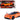 Pagani Huayra Roadster Orange 1/24 Diecast Model Car by Motormax