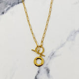 Modern Classic Initial Necklace by Ellisonyoung.com