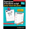 Exercices d'ﾉcriture Script Pour Tous Les Jours Mat. ﾀ 2e Ann馥