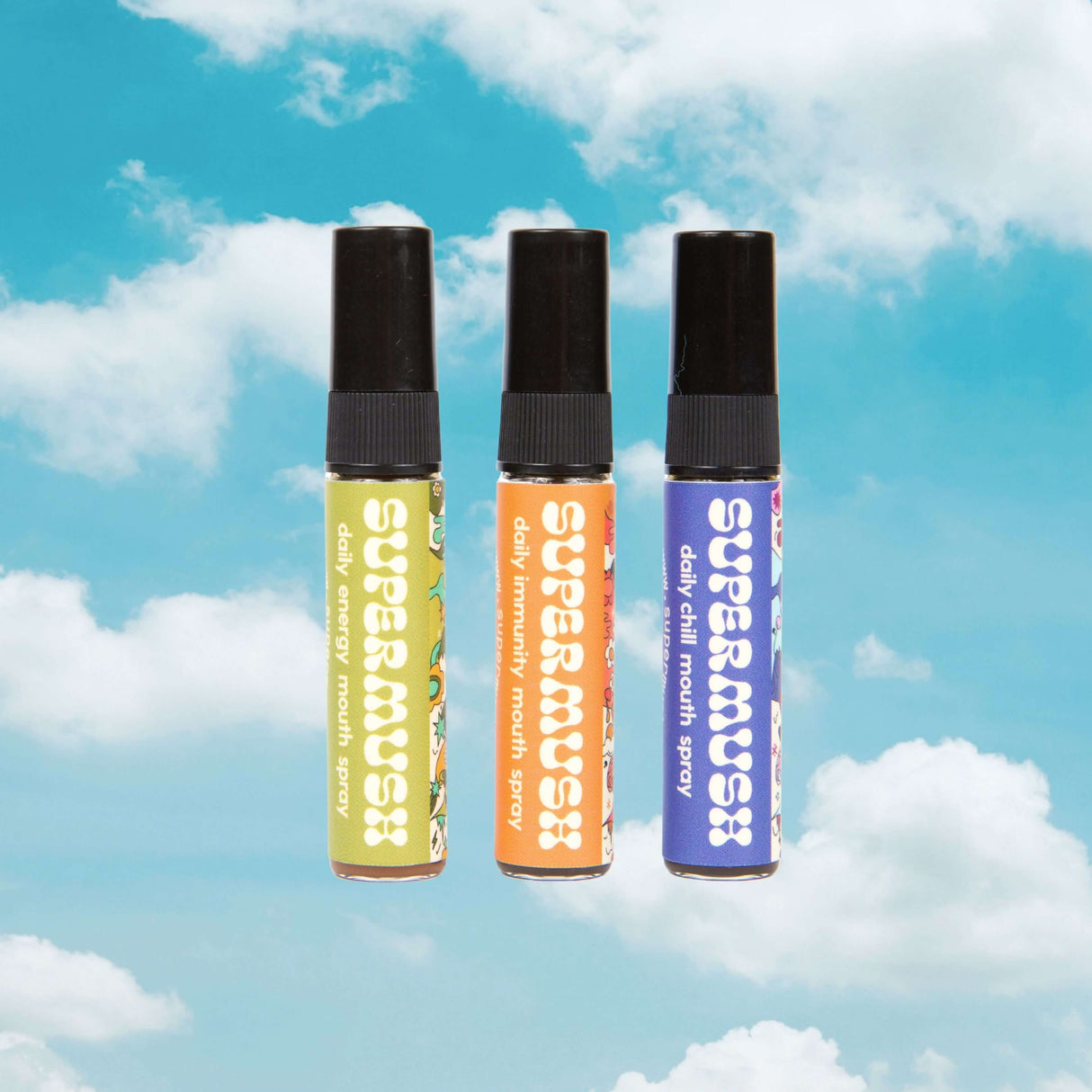 Daily Mini Mouth Spray Bundle by SuperMush