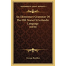 An Elementary Grammar Of The Old Norse Or Icelandic Language (1870)