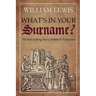 What's in Your Surname?