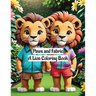 Paws and Fabric: A Lion Coloring Book