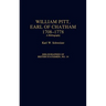 William Pitt, Earl of Chatham, 1708-1778: A Bibliography