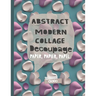 Abstract Modern Collage Decoupage Paper: Print and Pattern Illustrated paper