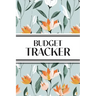 Budget Tracker (Orange and White Flowers): 6"x9" Monthly Finance Organizer for Expenses, Savings, and Debt; Manage Your Money Notebook