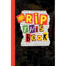 Rip This Book: Create and destroy activity book with prompts to draw, doodle, paint, stick, smudge, collage and inspire creativity.