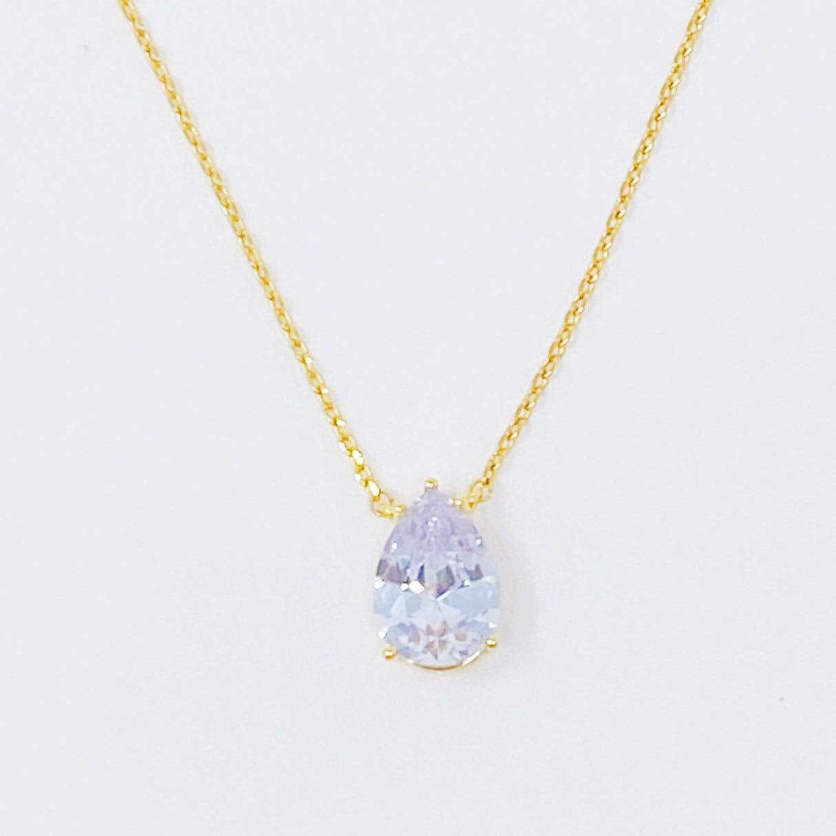 Dream It Solitaire Pendant Necklace by Ellisonyoung.com