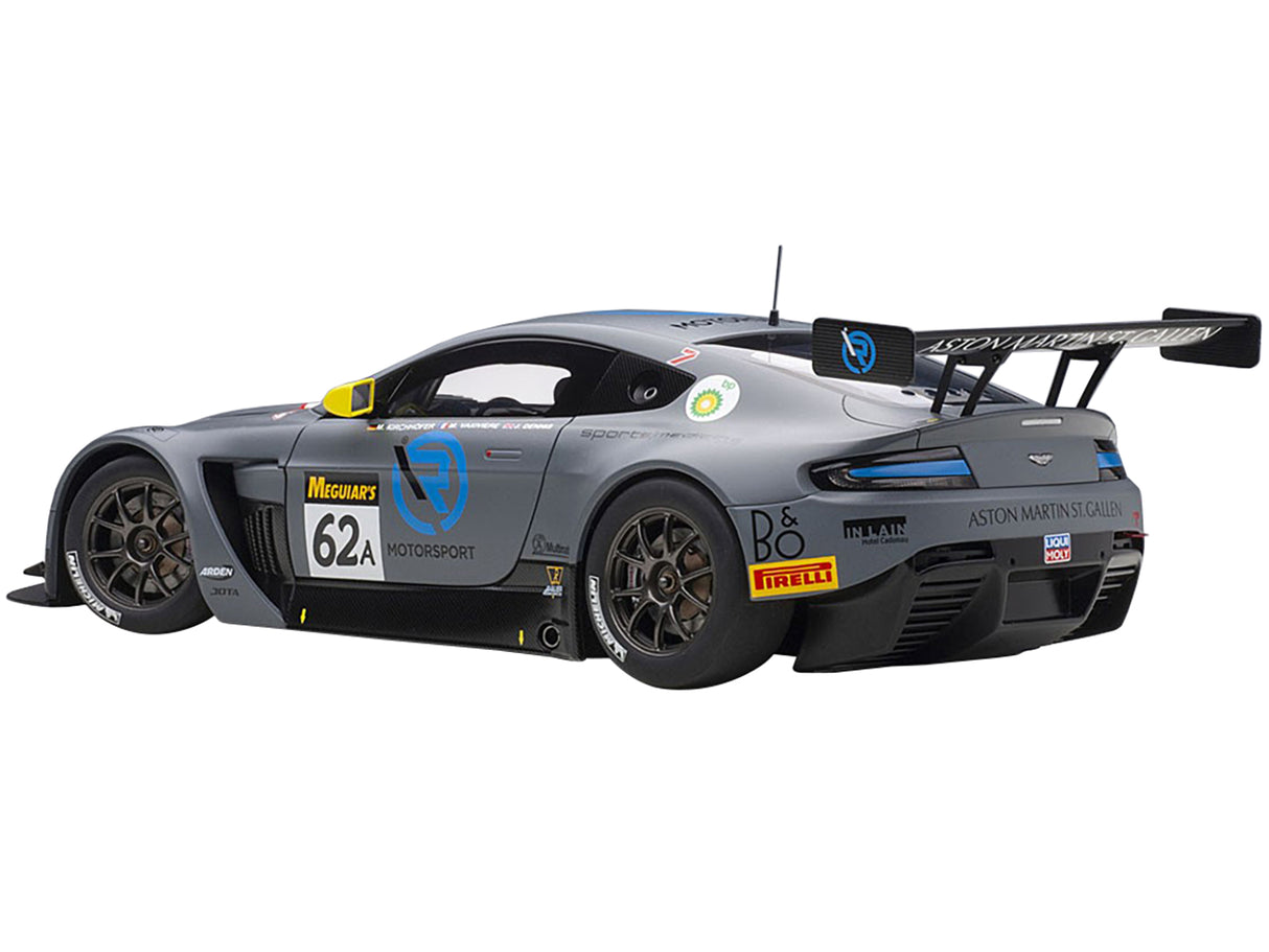 Aston Martin Vantage V12 GT3 #62A J. Dennis - M. Vaxiviere - M. Kirchhoefer Team R-Motorsport Bathurst 12H (2019) 1/18 Model Car by Autoart