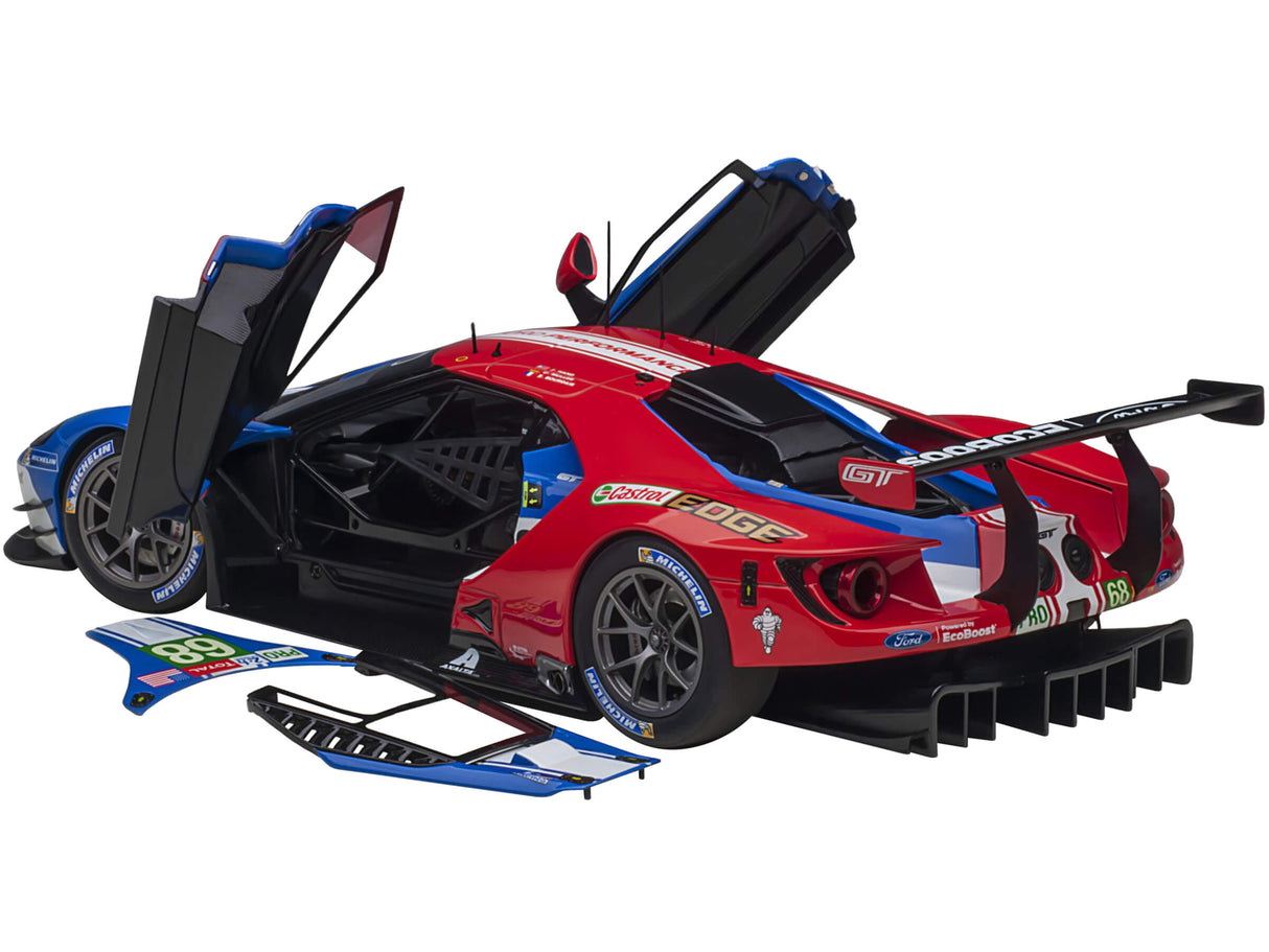 Ford GT #68 Sebastien Bourdais - Joey Hand - Dirk Muller 24H of Le Mans (2019) 1/18 Model Car by Autoart