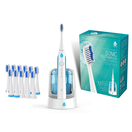 Sonic Smart Series Rechargeable Toothbrush with UV Sanitizing Function by Pursonic