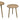 Rattan Wood Accent Table (Set of 3)