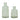 Sage Green Glass Bottle Vase (Set of 2)