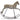 Rustic Rocking Horse Decor with Metal Stand 22.25"L