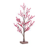 LED Lighted Frosted Berry Twig Tree with Base 38"H