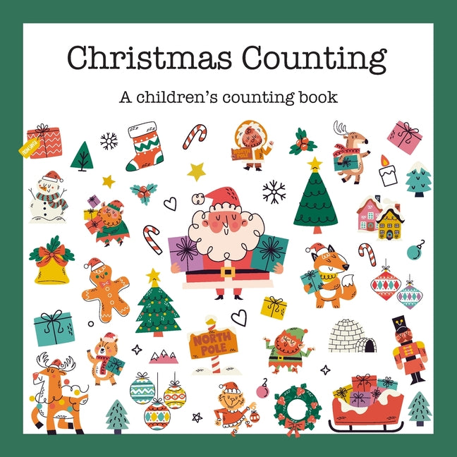 Christmas Counting: A Holiday Counting Book for Children - Best Kid's Gift - Paperback by Books by splitShops