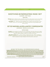 Soothing & Energizing Mask Set by EarthToSkin