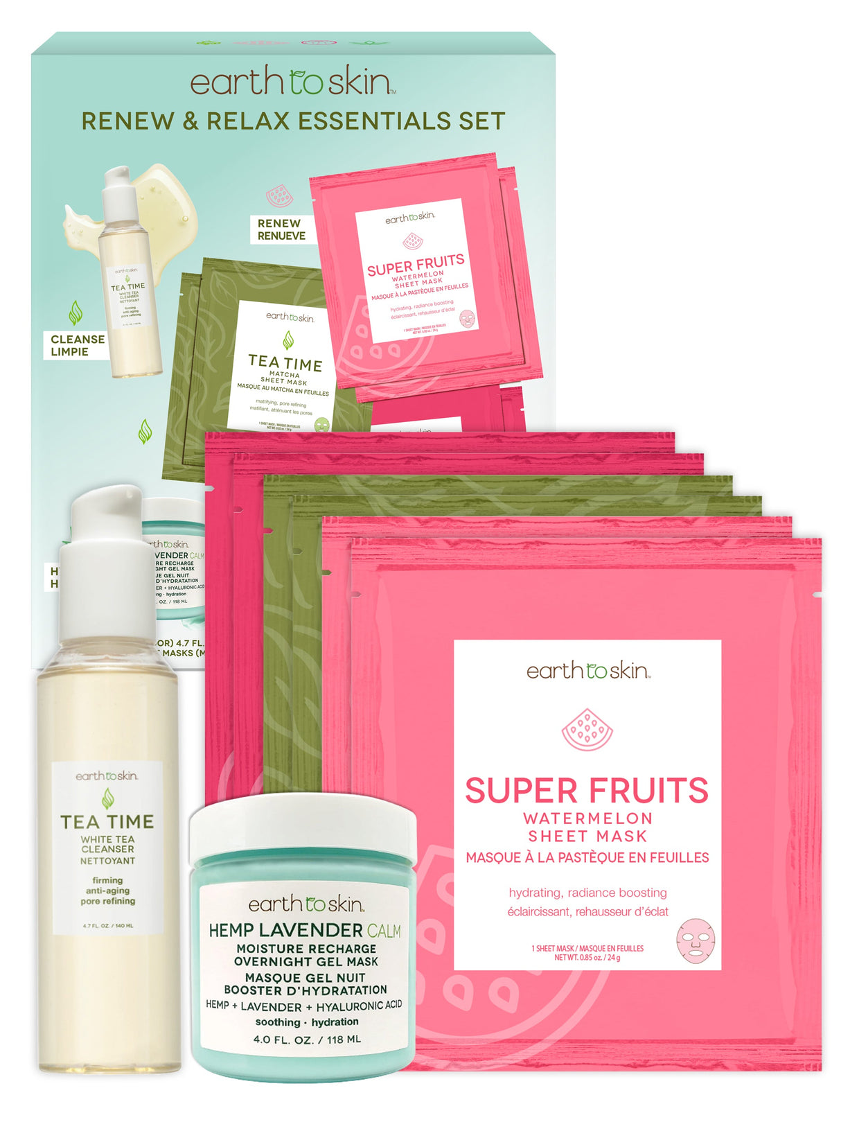 Renew & Relax Essentials Set by EarthToSkin