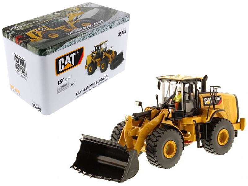 CAT Caterpillar 966M Wheel Loader with Operator "High Line Series" 1/50 Diecast Model  by Diecast Masters