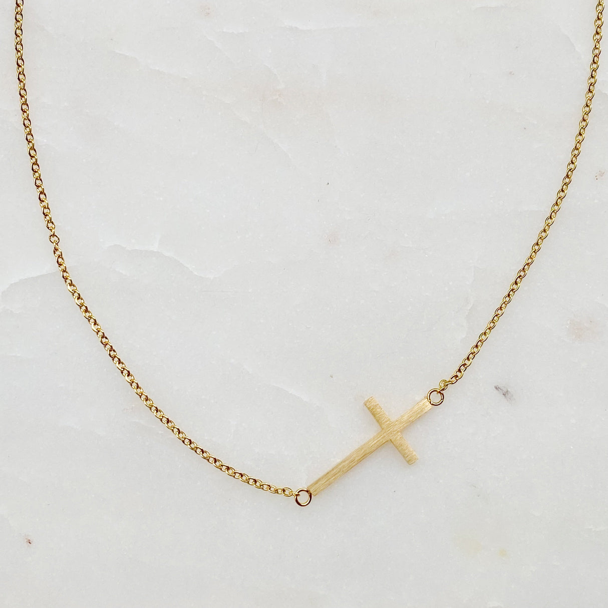 Kayla Cross Necklace by Ellisonyoung.com