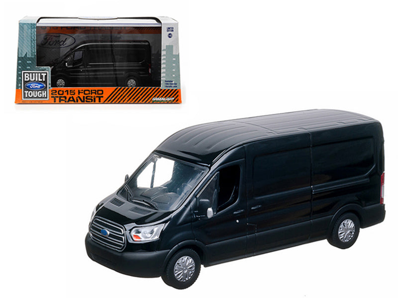 2015 Ford Transit (V363) Van Tuxedo Black 1/43 Diecast Model by Greenlight