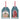 Winter House Tag Ornament (Set of 6)